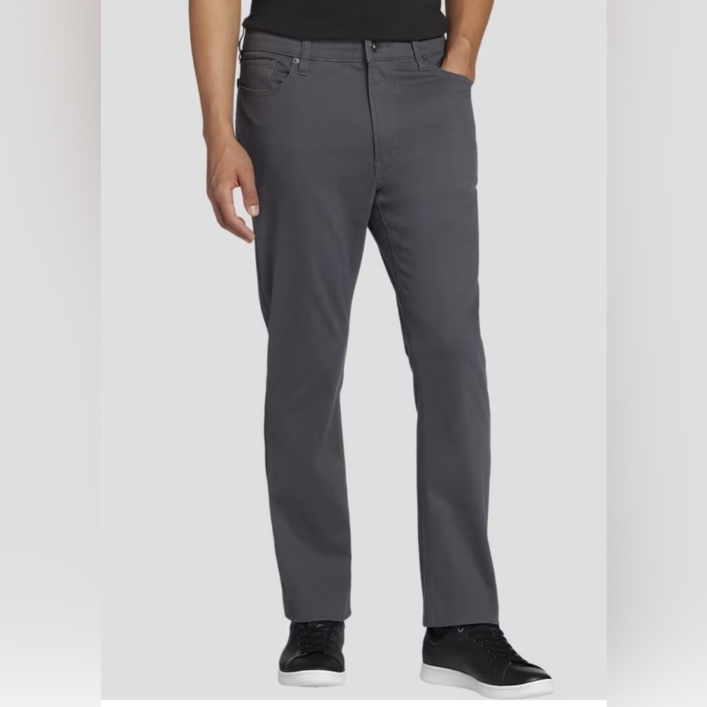 Joseph Abboud Gray Straight Men Jeans